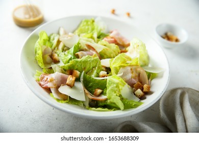 Caesar Salad With Smoked Bacon