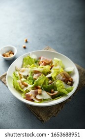 Caesar Salad With Smoked Bacon