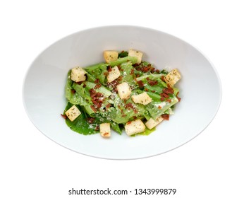 Caesar Salad White Background Stock Photo 1343999879 | Shutterstock