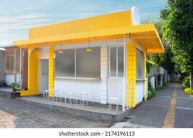 Cafe Or Food Booth Or Restaurant Or Coffeshop Or Coffee Shop Exterior Building