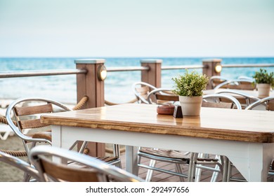 Cafe On The Seaside