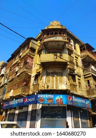 A Cafe With Pepsi Cola Signage In An Historic / Old Building In Saddar Town Of Karachi - Sindh Pakistan - Feb 2020