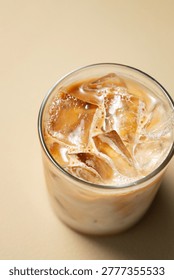 Caffe latte in a cup