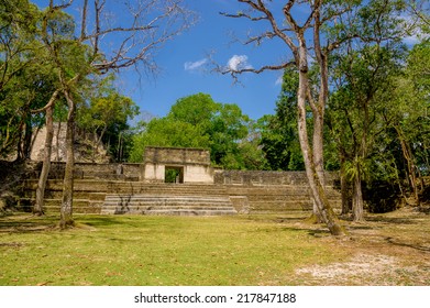 Cahal Pech Maya Ruins Archaelogical Site Cayo Belize