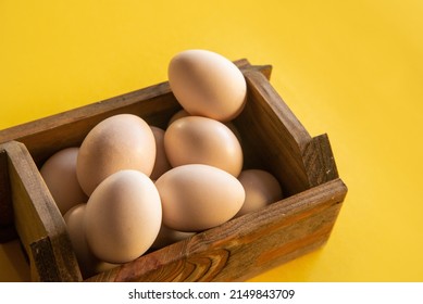 Caipira Eggs On Yellow Background 