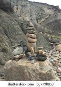 Cairn At Mohegan Bluffs On Block Island