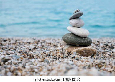 A Cairn In A Sea Of Pebbles