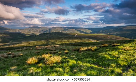 Cairngorms National Park in sunset, Scotland, United Kingdom, Europe