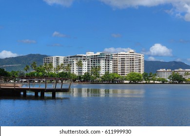 Cairns Australia Water Front View From The Marina