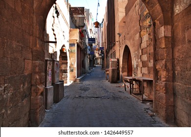 Cairo, Egypt - 05 Mar 2017. Old Street Of Arabish Cairo, Egypt