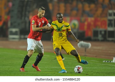 Cairo, Egypt 8 November 2019: Soccer Football - Africa Under 23 Cup Of Nations - Group A - Egypt U23 V Mali U23 - Cairo International Stadium.