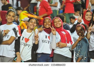 Cairo, Egypt 8 November 2019: Soccer Football - Africa Under 23 Cup Of Nations - Group A - Egypt U23 V Mali U23 - Cairo International Stadium.