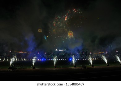 Cairo, Egypt 8 November 2019: Soccer Football - Africa Under 23 Cup Of Nations - Group A - Egypt U23 V Mali U23 - Cairo International Stadium.