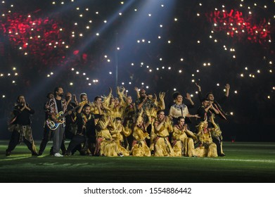 Cairo, Egypt 8 November 2019: Soccer Football - Africa Under 23 Cup Of Nations - Group A - Egypt U23 V Mali U23 - Cairo International Stadium.