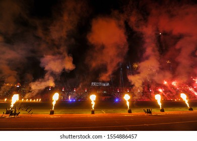 Cairo, Egypt 8 November 2019: Soccer Football - Africa Under 23 Cup Of Nations - Group A - Egypt U23 V Mali U23 - Cairo International Stadium.