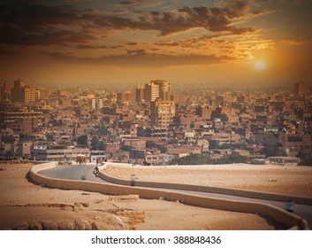  Cairo, Egypt. Largest City In Africa. Picturesque Landscape