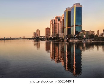 Cairo Skyline Egypt, Nile