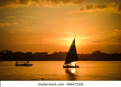 Cairo - Sunset Over Nile
