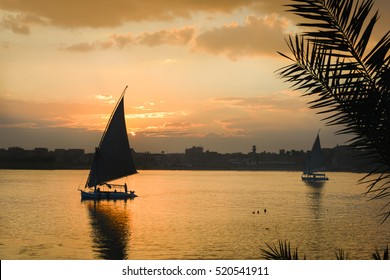 Cairo - Sunset Over The Nile

