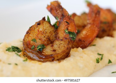 Cajun Shrimp And Cheesy Grits