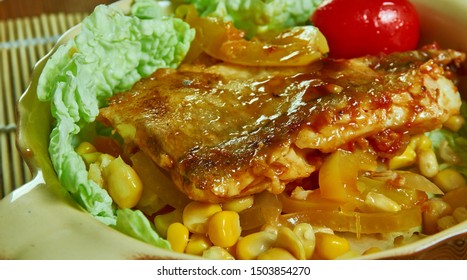 Cajun Style Catfish With Corn Salsa, Creole Seasoning  Louisiana-style