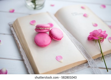 Cake and book
