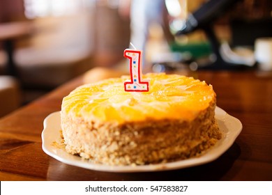 Cake Candle 1 Year