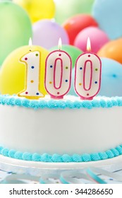 Cake Celebrating 100th Birthday