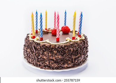 Gateau Anniversaire Fond Blanc Images Stock Photos Vectors Shutterstock