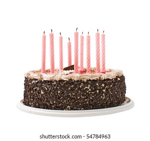 Gateau Anniversaire Fond Blanc Images Photos Et Images Vectorielles De Stock Shutterstock