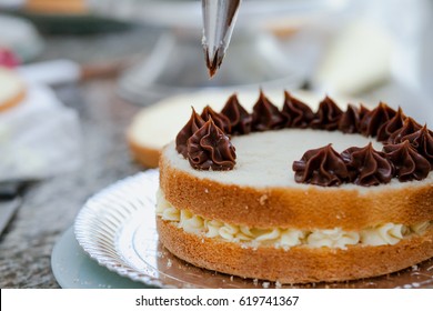 Cake Decorating With Chocolate