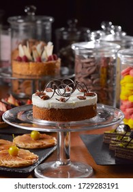 Cake Display Arrangement In Patisserie 