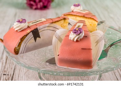 Cake on a table