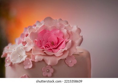 Cake Photo Taken During A Civil Marriage