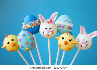 Cake pops with an Easter theme - Powered by Shutterstock