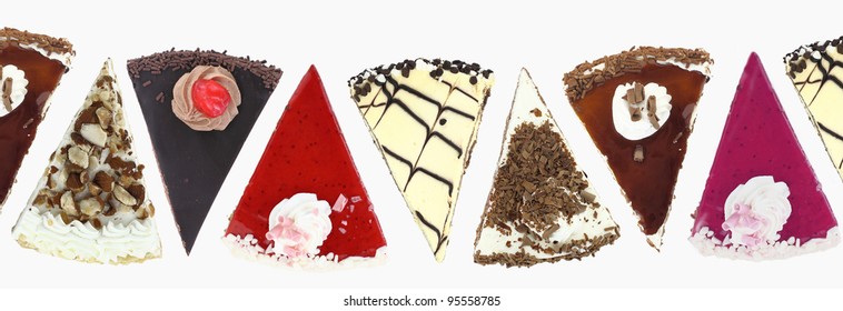  Cake Slices Banner