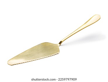 Cake spatula isolated on white background