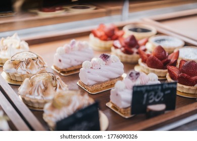 Cake And Tart In Show Case