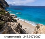 Cala Goloritze. Secluded beach in Sardinia, Italy