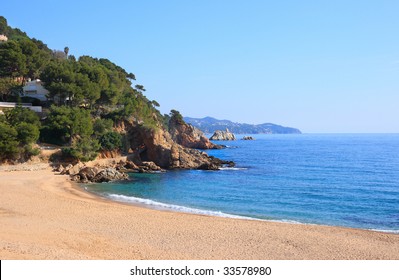 Cala Sant Francesc Beach Near Blanes Stock Photo 33578980 | Shutterstock