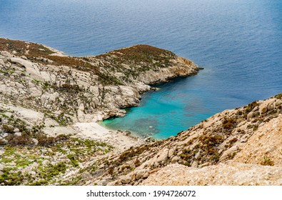 The Cala Santa Maria in the isle of Montecristo, in the Tyrrhenian Sea and part of the Tuscan Archipelago. It's a state nature reserve and inspired Alexandre Dumas' novel l The Count of Monte Cristo.