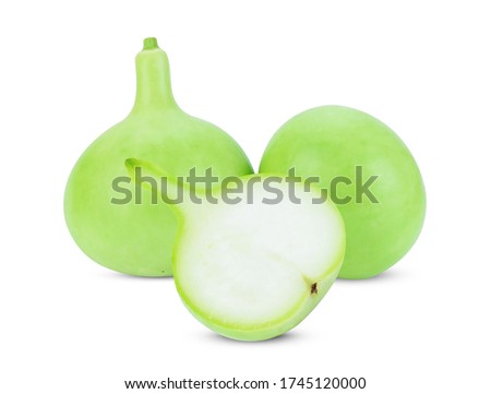  calabash isolate on white background