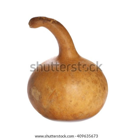 Colorful Calabash Isolated On White Calabash Isolated On White Background Stock Photo Edit
