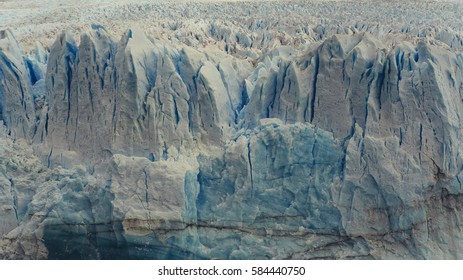 Calafate Blue Glacier Close Up