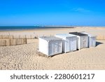 Calais beach in northern France