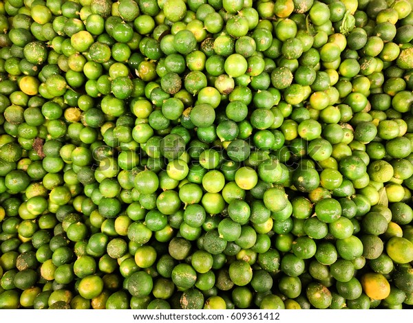 Calamansi Known Limau Kasturi Malaysia Come Stock Photo Edit Now 609361412