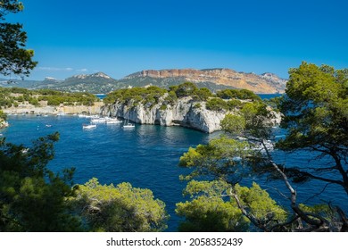 Calanque de Port Miou near Cassis Fishing Village. Calanques National Park. Provence, French Riviera, France, Europe - Shutterstock ID 2058352439