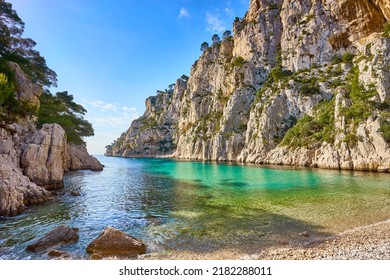 Calanque Denvau Calanques National Park Next Stock Photo 2182288011 ...