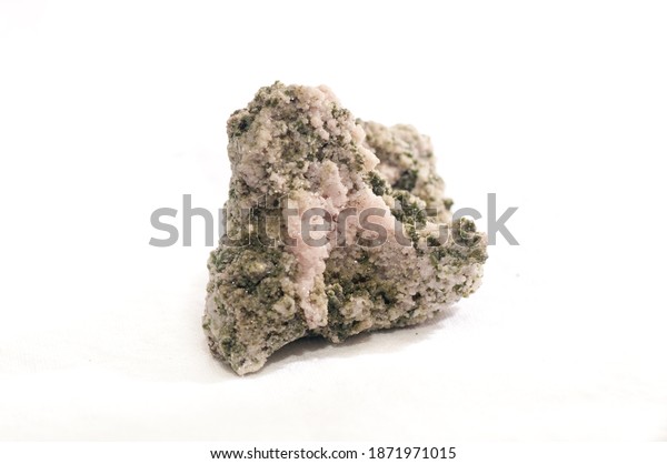 calcite and duftite mineral sample crystals,\
rare earth minerals