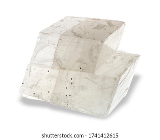 
Calcite Mineral On White Background